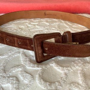 Ralph Lauren Women's Suede Belt